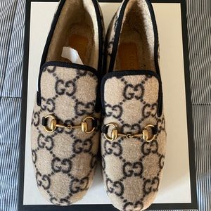 Gucci Fria Loafer Men’s size 9 color: tan/black